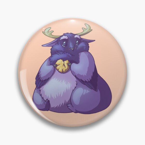 Item preview, Cute Moonkin with Cookie | WoW Owlkin Fanart | Night Elf Druid | AnryMary designed and sold by AnryMary.