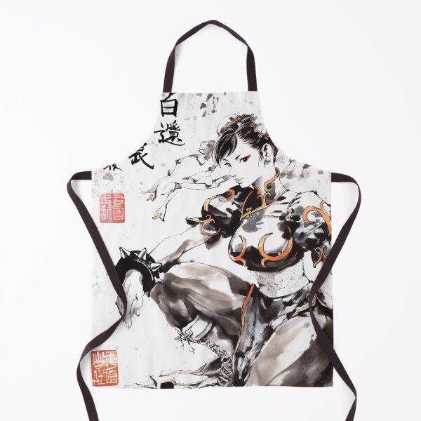 Item preview, Chun-Li Sumi-e designed and sold by AnimeArsenalPrints.