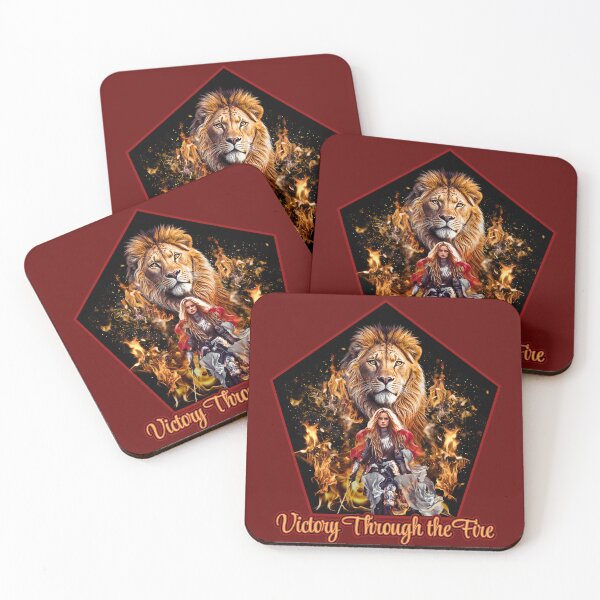 Item preview, Victory Through the Fire designed and sold by Tripp Art Studio.