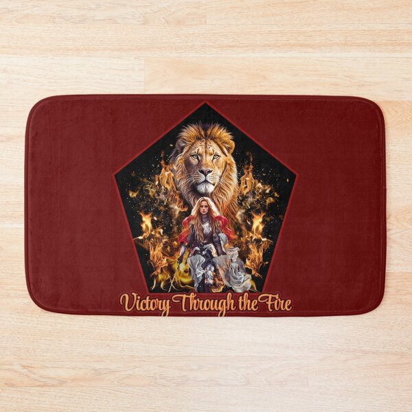 Item preview, Victory Through the Fire designed and sold by Tripp Art Studio.