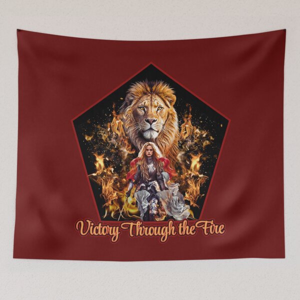 Item preview, Victory Through the Fire designed and sold by Tripp Art Studio.