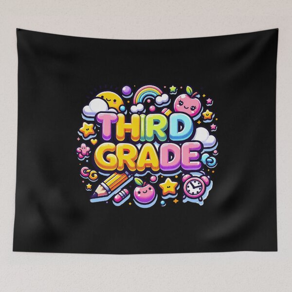 Item preview, Preppy Classroom Style – Cute School Artwork designed and sold by artedigital99.