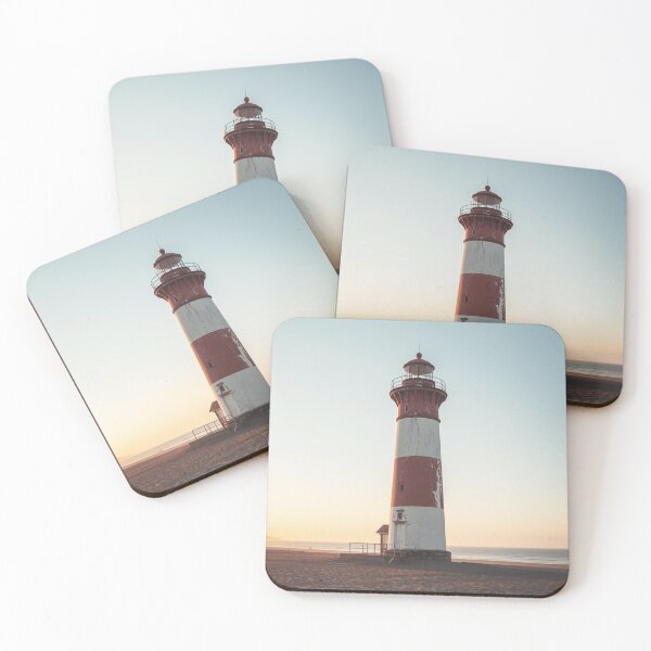 Item preview, Watercolor Lighthouse by the Sea - Serene Coastal Digital Art designed and sold by CreationbyNiki.