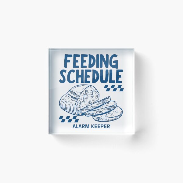 Item preview, Feeding schedule alarm keeper designed and sold by Peerless-Prime.