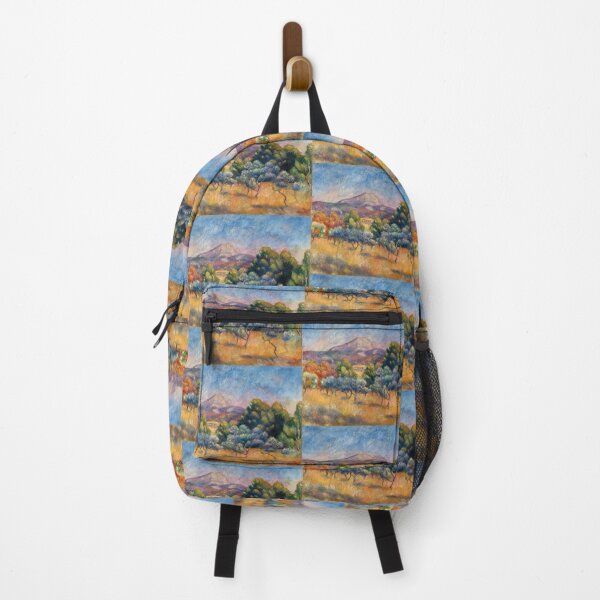 Item preview, Mont Sainte Victoire by Pierre-Auguste Renoir: Sunlit Impressionist Landscape Poster designed and sold by artofuniverse.