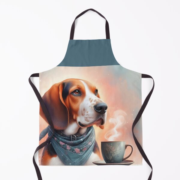 Item preview, Walker Coonhound Drinking Coffee: “Walker Coonhound Coffee Break” designed and sold by The Coffee Critters.