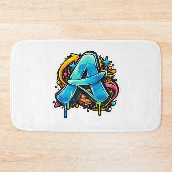 Item preview, Graffiti Letter A Sticker – Urban Street Art Alphabet Graffiti Design designed and sold by TaitelCraft.
