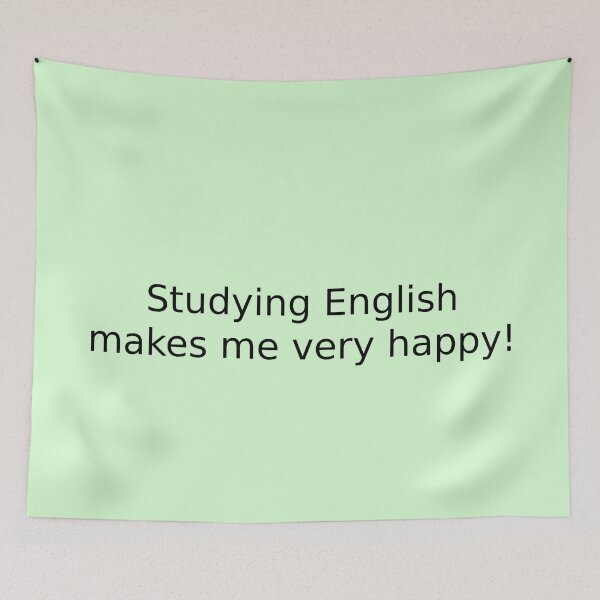Item preview, Studying English makes me very happy! designed and sold by English Learning.