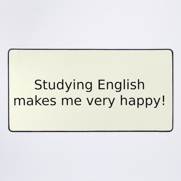 Item preview, Studying English makes me very happy! designed and sold by English Learning.