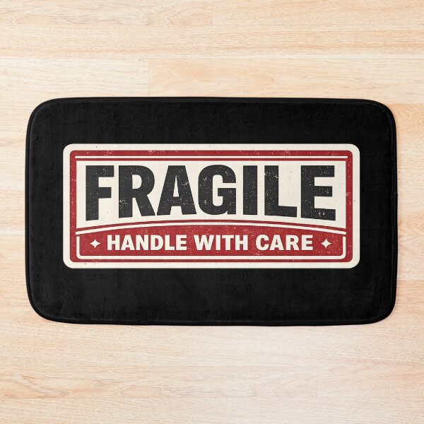 Item preview, Fragile Handle With Care Vintage Warning Label Design designed and sold by ShineEyePirate.