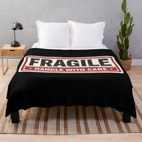 Item preview, Fragile Handle With Care Vintage Warning Label Design designed and sold by ShineEyePirate.