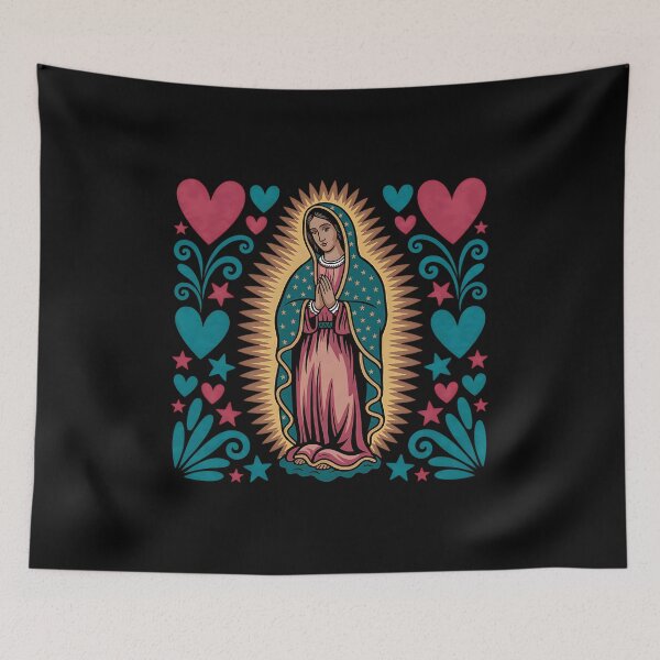 Item preview, Arte Sacro de la Virgen de Guadalupe – Diseño Religioso Católico Mexicano designed and sold by artedigital99.
