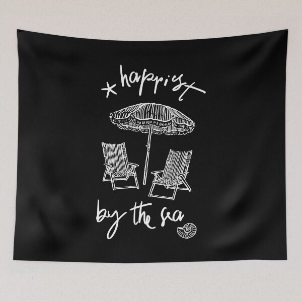 Item preview, Happiest By The Sea Ocean Beach Lover Summer Vacation designed and sold by izmb.
