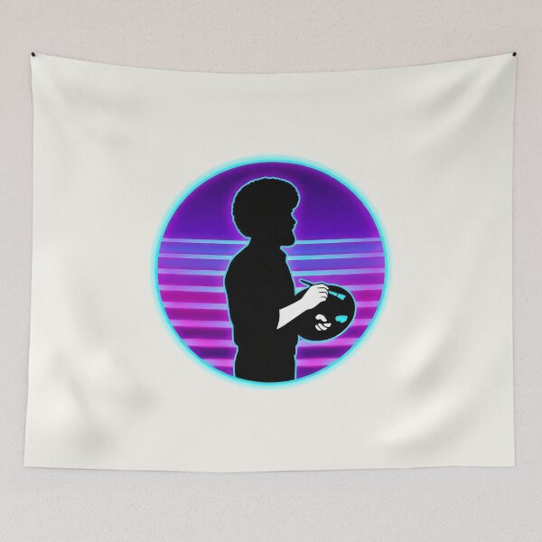 Item preview, Retro Aesthetic 80s Synthwave Artistic Silhouette designed and sold by SplashTastic.