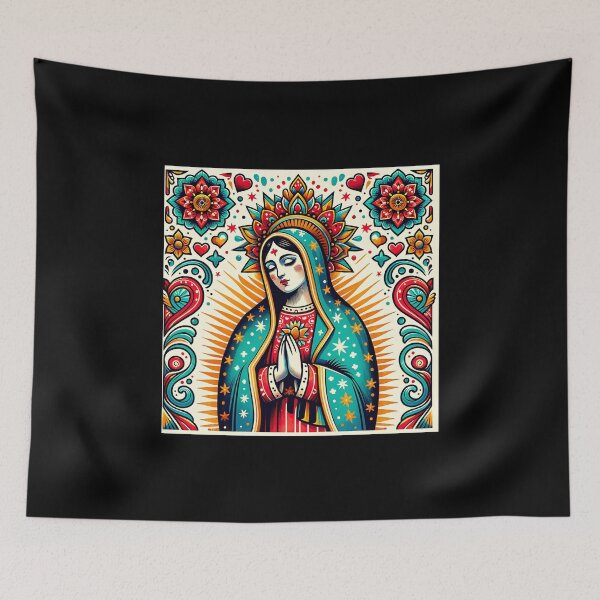 Item preview, Our Lady of Guadalupe – Mexican Religious Icon Design designed and sold by artedigital99.
