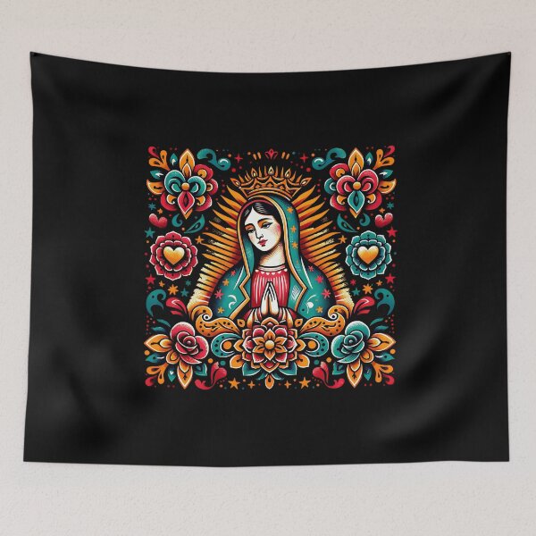 Item preview, Virgen de Guadalupe Spiritual Design – Catholic Devotional Art designed and sold by artedigital99.