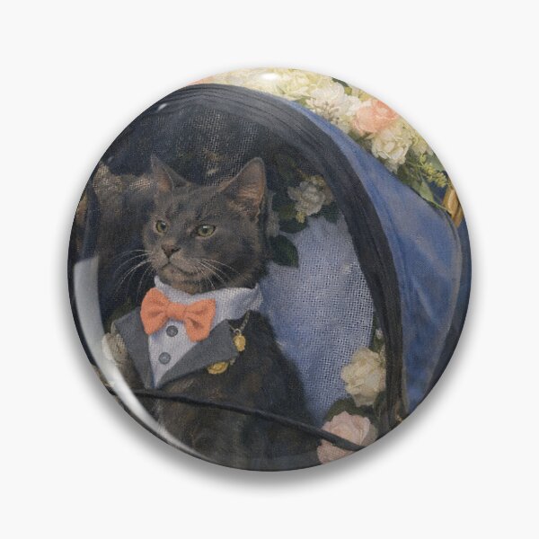 Item preview, Dapper cat at an outdoor event designed and sold by donchago.