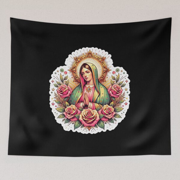 Item preview, Virgen de Guadalupe Mexican Tradition – Sacred Religious Artwork designed and sold by artedigital99.