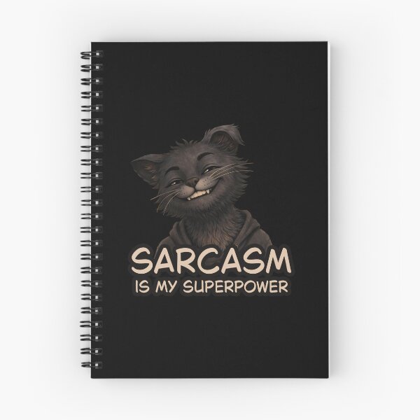 Item preview, Laughing Cat Says Sarcasm Is Superpower designed and sold by Slavic1991.