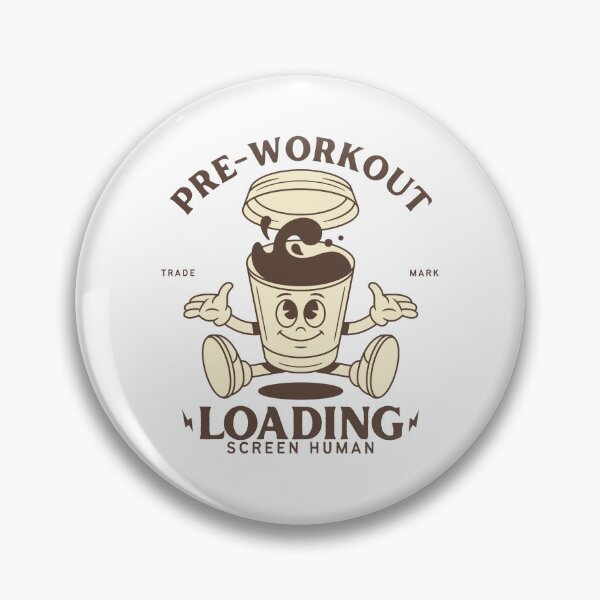 Item preview, Pre-workout loading screen human designed and sold by Peerless-Prime.