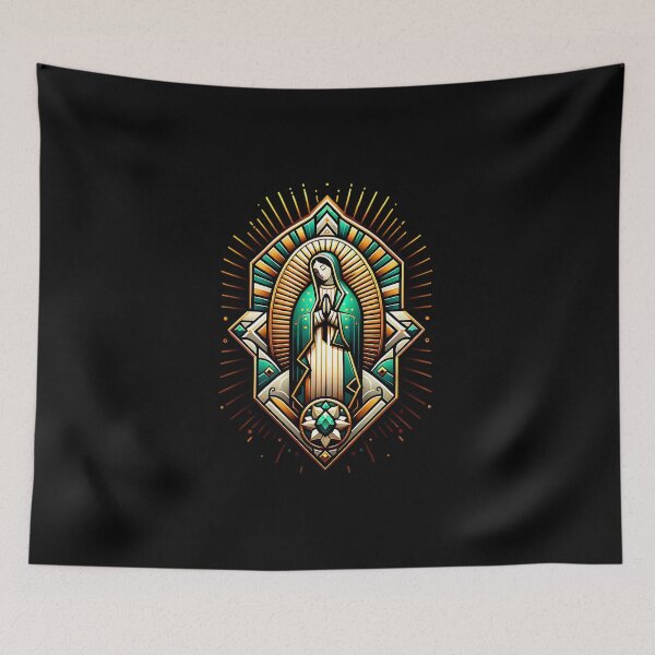 Item preview, Virgen de Guadalupe Catholic Faith – Traditional Religious Graphic designed and sold by artedigital99.