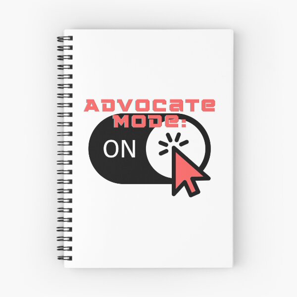 Item preview, Advocate Mode ON – Social Worker & Mental Health Advocate Design designed and sold by CreativeChange.