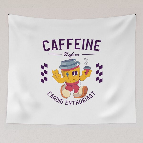 Item preview, Caffeine before cardio enthusiast designed and sold by Peerless-Prime.