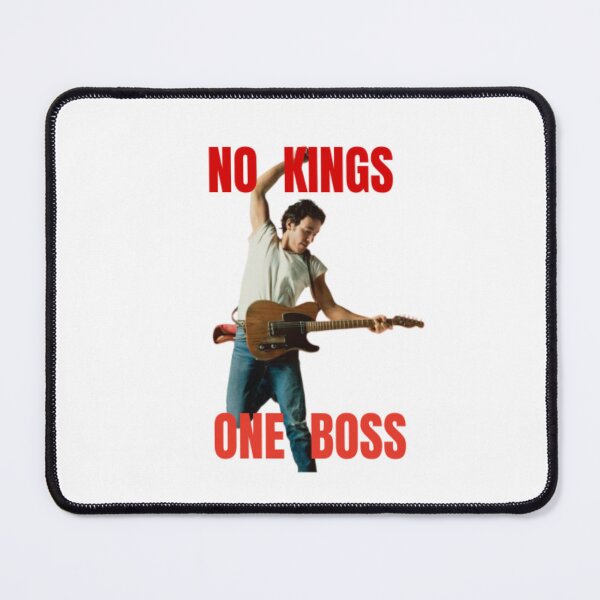 Item preview, Bruce Springsteen No Kings One Boss Trump designed and sold by bruceqs.