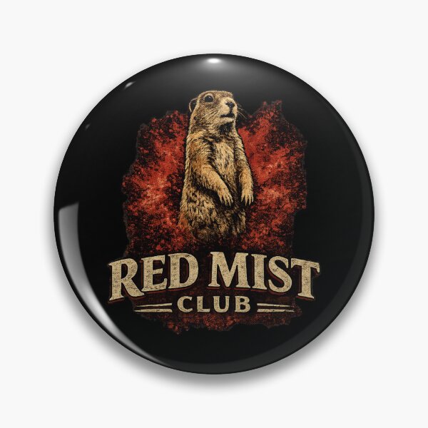 Item preview, Red Mist Club Prairie Dog Hunting Shirt – Varmint Shooter Grunge Design designed and sold by WildWonderfulWear.