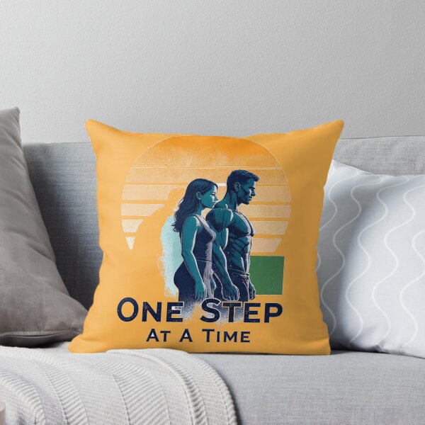 Item preview, One Step at a Time – Fitness Motivation Duo designed and sold by StorySeller85.