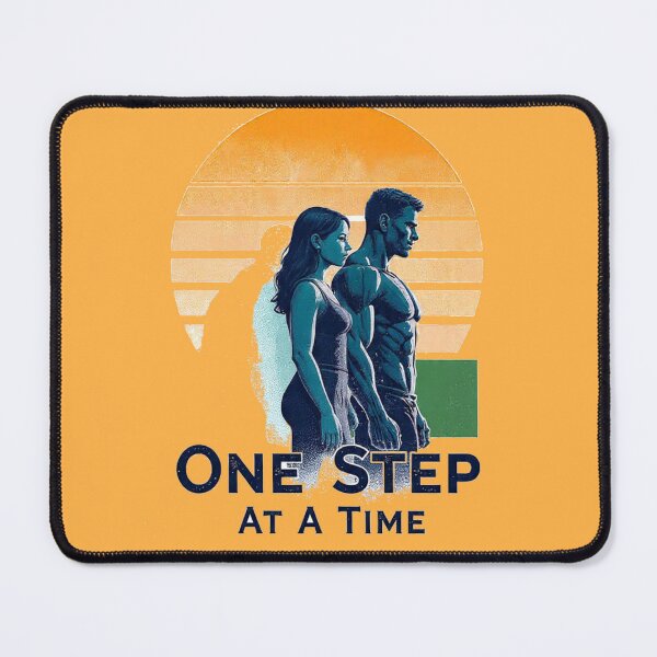 Item preview, One Step at a Time – Fitness Motivation Duo designed and sold by StorySeller85.