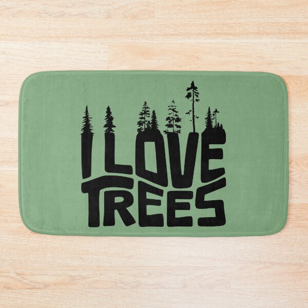 Item preview, I Love Trees Word Art designed and sold by Unhinged Heather.