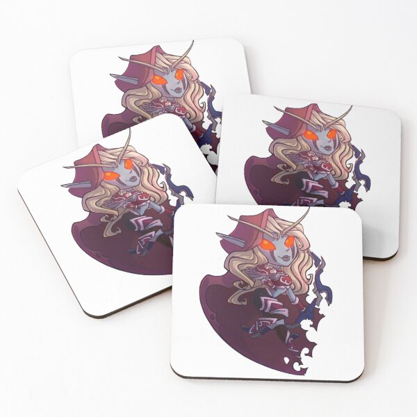 Item preview, Cute Sylvanas Windrunner Chibi | WoW Banshee Queen Fanart | Warcraft Art | AnryMary designed and sold by AnryMary.