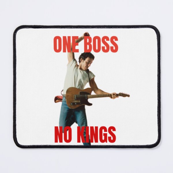 Item preview, One Boss No Kings Springsteen Trump designed and sold by bruceqs.