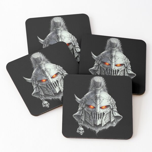 Item preview, Dark Knight Helmet – Skull Warrior Fantasy Armor Design designed and sold by CreativeMindsetLab.