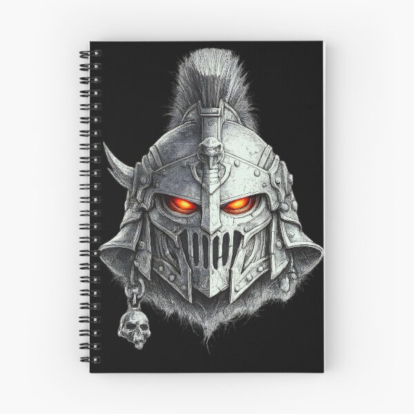 Item preview, Dark Knight Helmet – Skull Warrior Fantasy Armor Design designed and sold by CreativeMindsetLab.