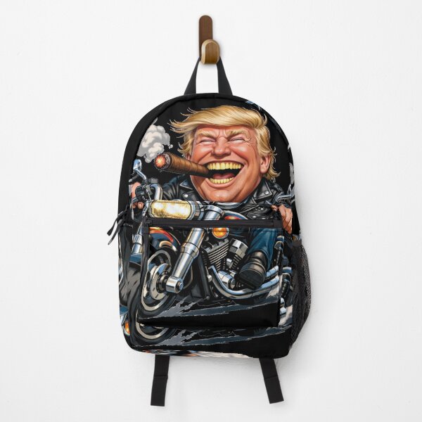 Item preview, Trump on a motorcycle, a cigar-smoking road trip! designed and sold by Alan-David.