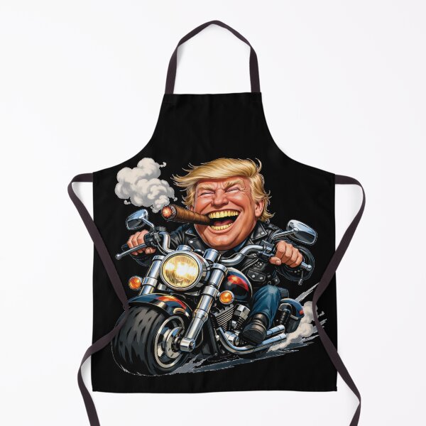 Item preview, Trump on a motorcycle, a cigar-smoking road trip! designed and sold by Alan-David.