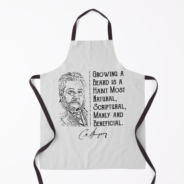 Item preview, Charles Spurgeon Funny Beard Quote designed and sold by Angela Dow.