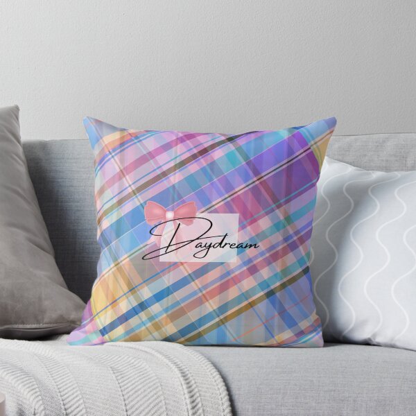 Item preview, Colourful Diagonal Plaid Pattern designed and sold by CozyLittleDoodles.