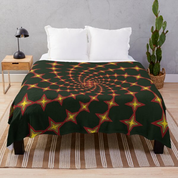 Item preview, Cosmic Star Spiral Fractal designed and sold by OIL Pattern Design .