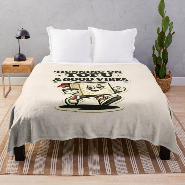 Item preview, Running on Tofu & Good Vibes designed and sold by RootedVibeLife, LLC.