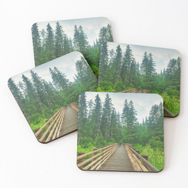 Item preview, Into the Woods: Rustic Boardwalk Nature Photography designed and sold by Willy1919.