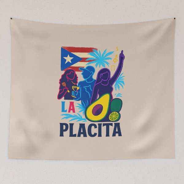 Item preview, LA PLACITA DE SANTURCE - Puerto Rico Party - White Edition designed and sold by Urban-InkStudio.
