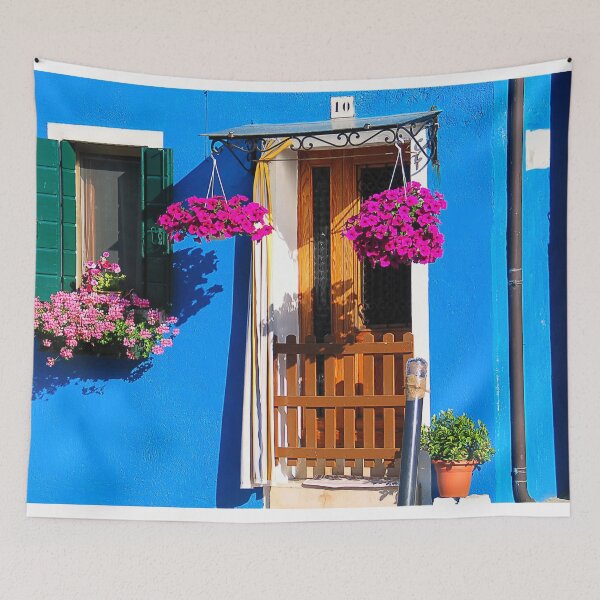 Item preview, Colourful Burano House, Venice designed and sold by Violaman.