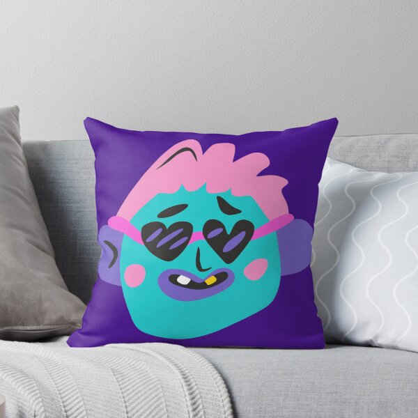 Item preview, Funny Boy with Pink Hair and Heart Glasses designed and sold by KoDi91.