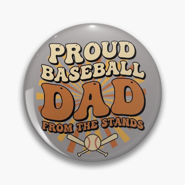 Item preview, Proud Baseball Dad Shirt Vintage Retro Baseball Dad From The Stands Tee Game Day Baseball Father Shirt Baseball Season Dad Gift designed and sold by memonto.
