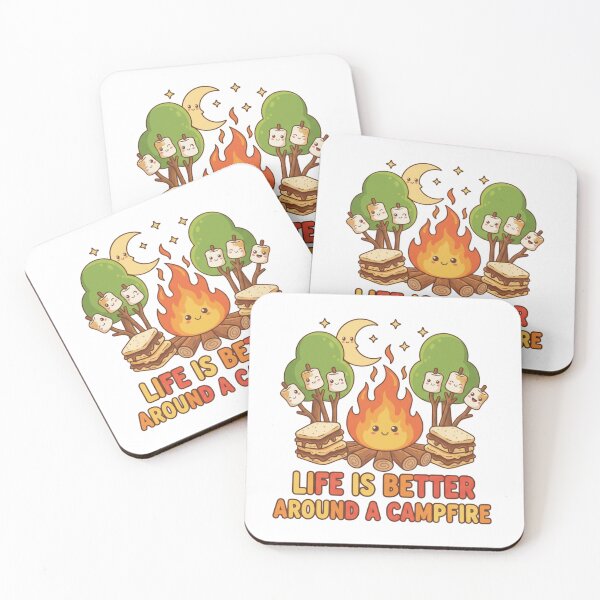 Item preview, Life is Better Around a Campfire designed and sold by BeastandBanshiLLC.
