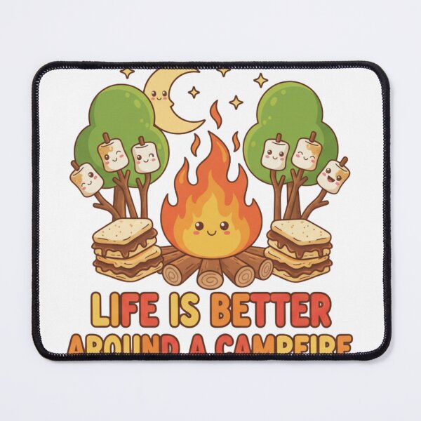 Item preview, Life is Better Around a Campfire designed and sold by BeastandBanshiLLC.