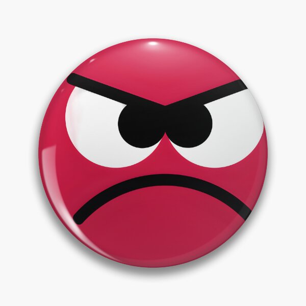 Item preview, Cute Red Grumpy Character Cartoon designed and sold by Cute Mee .